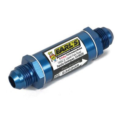 Fuel Filter - Aluminum - 4 AN ends (Only 1 currently in stock)