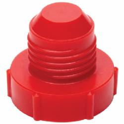 Dust Plug Plastic Red   6 AN