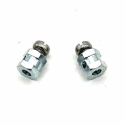 Cable Stop - Hex Body - 2 pack
