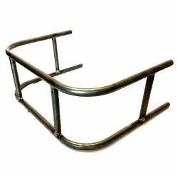 Nerf - Bumper - Rear Square - Steel - BullRider - Extended