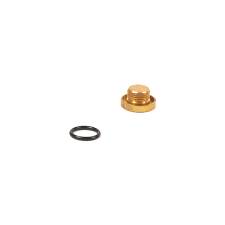 Drain Plug W/ORing - Carburetor - Brass - Animal