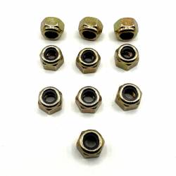 Lock Nut - 1/4-28 - Std -Grade 8 - 10 Pack