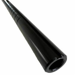 Axle - Rear - 1 1/4" -Gun Drilled - Black - Bullrider/Storm