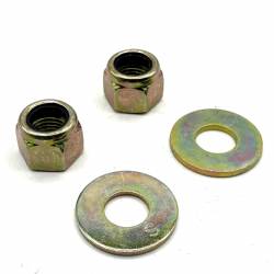 Motor Plate Nuts - 3/8-24 - Grade 8 - Zero Error - 2 Pack