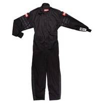 RaceQuip Racing Suit Youth Pro-1 Black Large