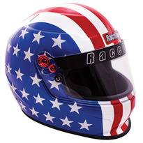 Racequip Helmet Pro20 Adult X-Small Red/White/Blue