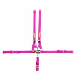 Harness 5 point - Latch and Link - Quarter Midget -RaceQuip - Pink