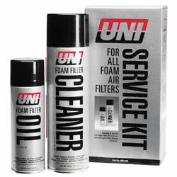 UNI Filter Foam Filter Oil and Filter Cleaner Kit