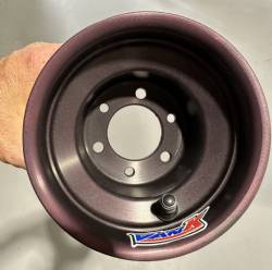 Vank-K Standard One Piece Wheel 5X5X2.5 Black Anodized (Blemished)