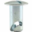 Quick Turn Fastener Oval Head 5/16 x.500 Steel Pk of 10