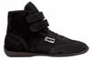 Crow Racing Shoe Mid Top Suede Junior Size 4