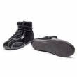 Crow Racing Shoe Mid Top Suede Junior Size 5