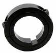 Collar - Split - 1 1/4 ID - Aluminum - Keyed  - Black