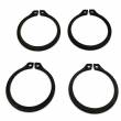 Snap Rings 1 1/4" 4 Pack