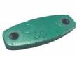 CALIPER PARTS BRAKE PADS (GREEN) SET MCP