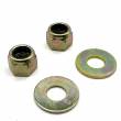 Motor Plate Nuts - 3/8-24 - Grade 8 - Zero Error - 2 Pack
