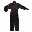 RaceQuip Racing Suit Youth Pro-1 Black Medium