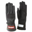 RaceQuip Racing Gloves Adult Large Black